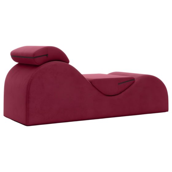 Liberator Esse Lounger - adjustable sex sofa - 3-piece (red)