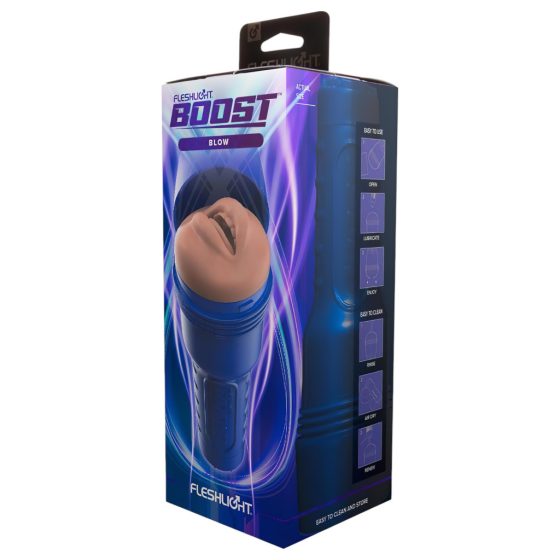 Fleshlight Boost Blow - Lifelike Mouth Masturbator (Natural)