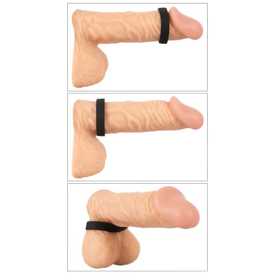 You2Toys 4in1 - Penis and Ball Ring Set - 2 Piece (Natural-Black)