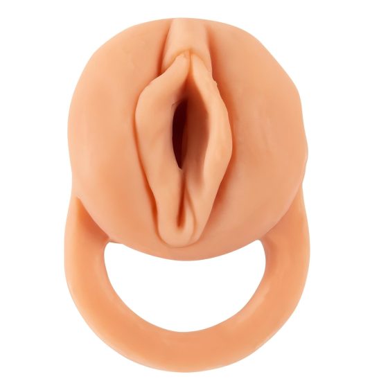 Nature Skin Penis Sleeve and Artificial Vagina - 18cm (Natural)