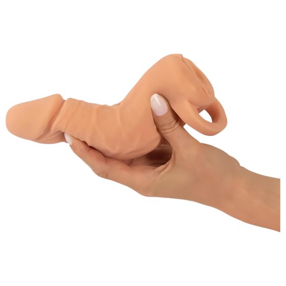 Nature Skin Penis Sleeve and Artificial Vagina - 18cm (Natural)