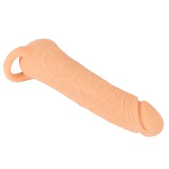   Nature Skin - 2in1 artificial pussy and penis sheath - 23cm (natural)