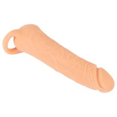   Nature Skin - 2 in 1 Fake Vagina and Penis Sleeve - 9 Inches (Natural)