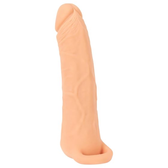 Nature Skin - 2 in 1 Fake Vagina and Penis Sleeve - 9 Inches (Natural)