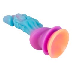 Beasty Cocks - Alien Silicone Dildo (Blue-Orange)