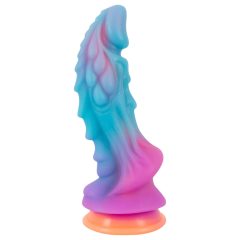 Beasty Cocks - Alien Silicone Dildo (Blue-Orange)