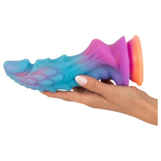 Beasty Cocks - Alien Silicone Dildo (Blue-Orange)