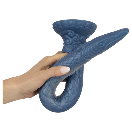 Beasty Cocks Eel of Ecstasy - Extra Long Dildo (Blue)