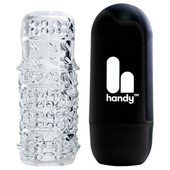 The Handy TrueGrip Gen 2 Sleeve - Masturbator (Transparent)