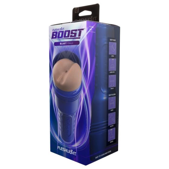 Fleshlight Boost Blast - Realistic Butt Masturbator (Natural)