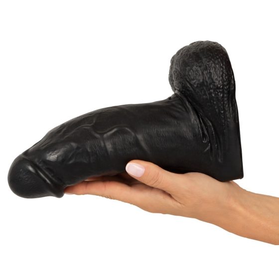 Realistixxx Giant - Big Balls Dildo - 22 cm (Black)