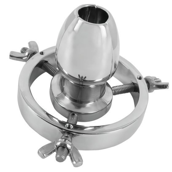 Fetish - Metal Butt Plug (Silver)