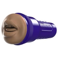 Fleshlight Boost - Realistic Mouth Masturbator (Brown)