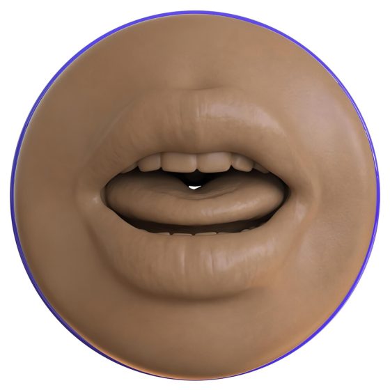 Fleshlight Boost - Realistic Mouth Masturbator (Brown)