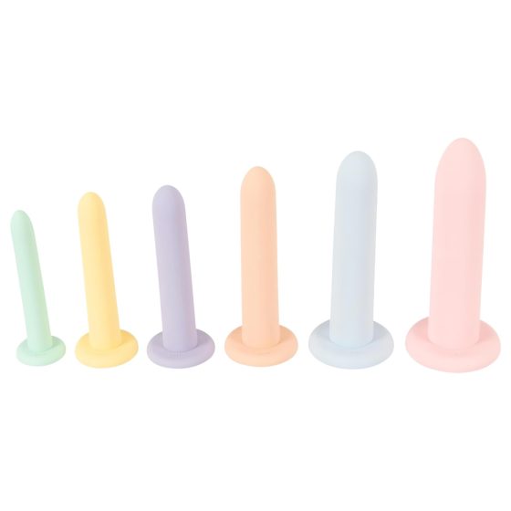 Six in a Row - dildo trainer set - 6 pcs (colorful)