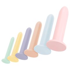 Six in a Row - dildo trainer set - 6 pcs (colorful)