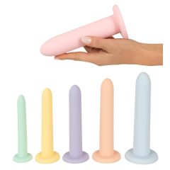 Six in a Row - dildo trainer set - 6 pcs (colored)