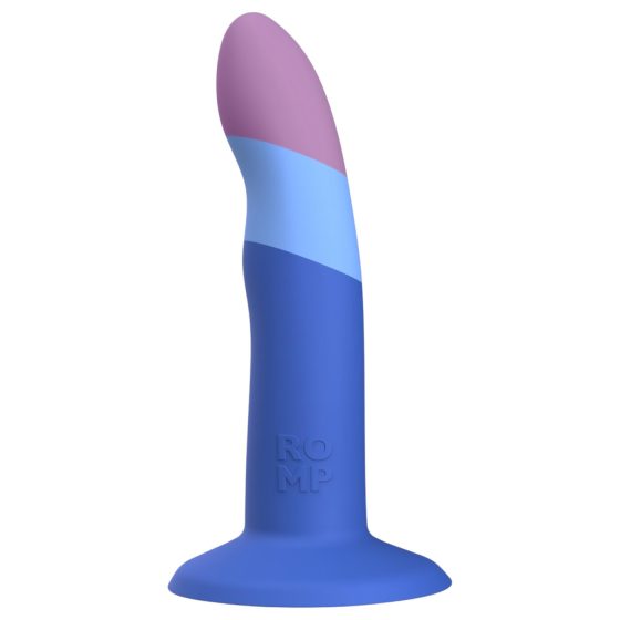 ROMP Piccolo - Flexible Silicone Dildo (Blue-Purple)