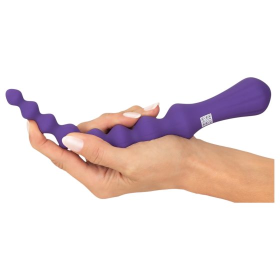 You2Toys - Beaded, Flexible Anal Dildo (Purple)