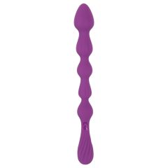 You2Toys - Beaded, Flexible Anal Dildo - (Purple)