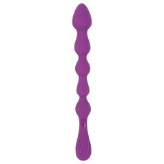 You2Toys - Beaded, flexible anal dildo - (purple)