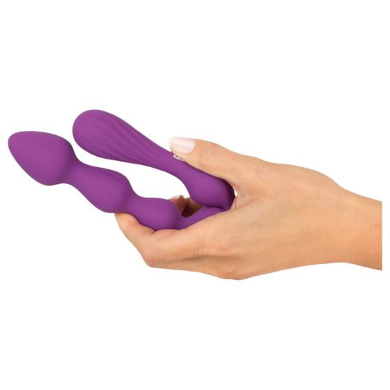 You2Toys - Beaded, Flexible Anal Dildo - (Purple)