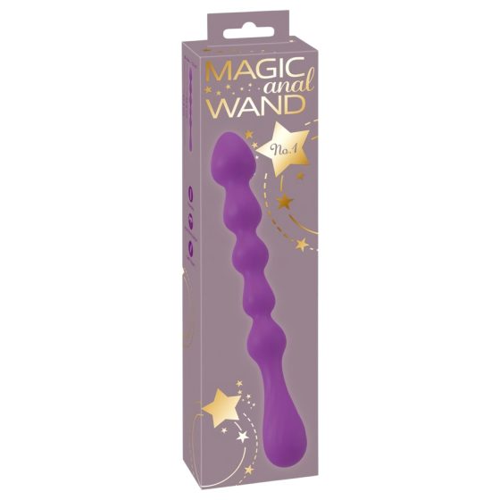 You2Toys - Beaded, flexible anal dildo - (purple)