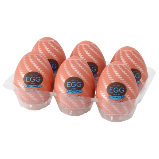 TENGA Egg Spiral Stronger - Masturbation Egg (6 pcs)