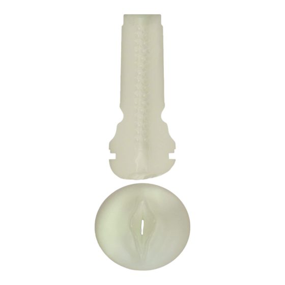 Kiiroo Feel Glow - Illuminated Artificial Vagina - Compatible with PowerBlow (White)