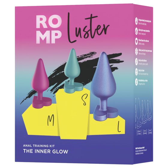 ROMP Luster - Anal Training Set (3 Pieces)