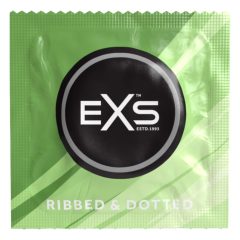 EXS Ribbed, Dotted and Flared - Dotted Condom (12 pcs)