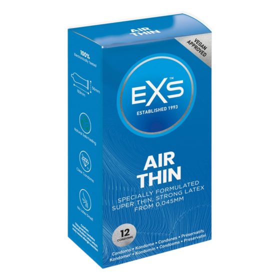 EXS Air Thin Latex Condoms (12 pack)