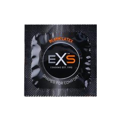 EXS Black - Black Latex Condoms (100 pcs)