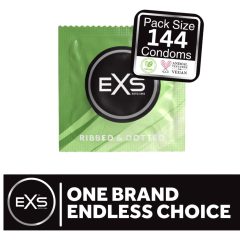 EXS Ribbed, Dotted and Flared - dotted condom (144 pcs)