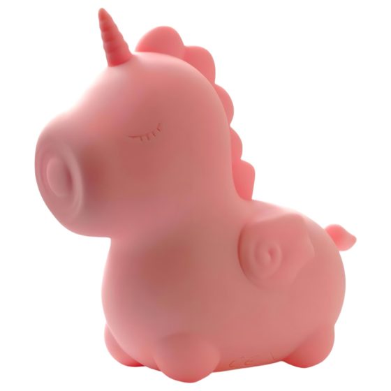 Unihorn Heart Throb - rechargeable unicorn clitoral stimulator (pink)