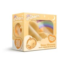   Unicorn Bean Blossoms - Rechargeable Clitoral Stimulator (Yellow)