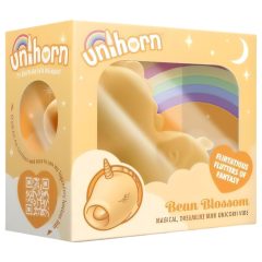   Unicorn Bean Blossoms - Rechargeable Clitoral Stimulator (Yellow)