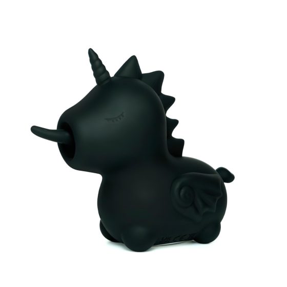 Unihorn Wild Spirit - Battery Operated Unicorn Clit Stimulator (Black)