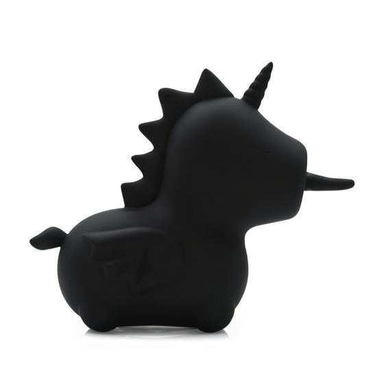 Unihorn Wild Spirit - Battery Operated Unicorn Clit Stimulator (Black)