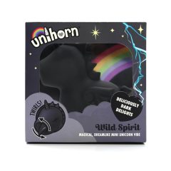   Unihorn Wild Spirit - Battery Operated Unicorn Clit Stimulator (Black)