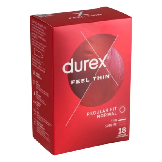 Durex Feel Thin - Real Feel Condom (18 pcs)