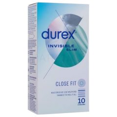 Durex Invisible Slim - Thin Condom (10pcs)