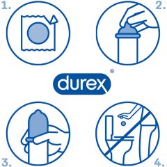 Durex Invisible Slim - Thin Condom (10pcs)