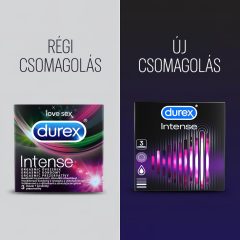 Durex Intense - Ribbed and Dotted Condoms (3 pack)