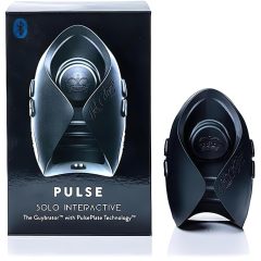   Pulse Solo Interactive - Rechargeable Smart Masturbator (Black)