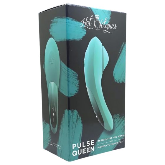 Pulse Queen - Rechargeable, Waterproof Clitoral Vibrator (Green)