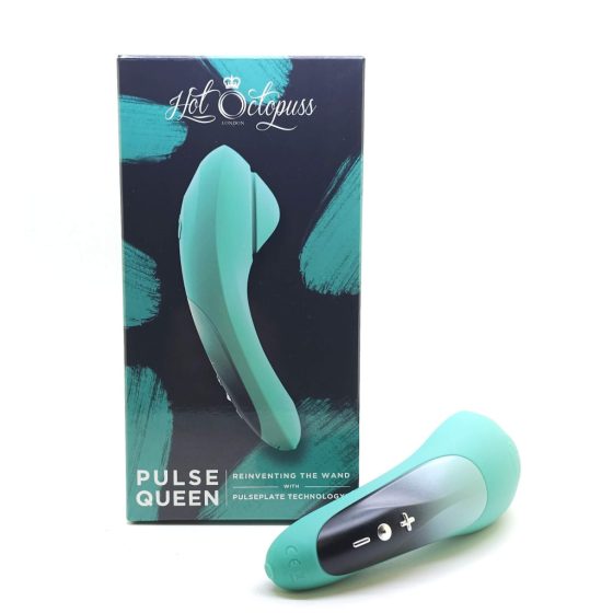 Pulse Queen - Rechargeable, Waterproof Clitoral Vibrator (Green)