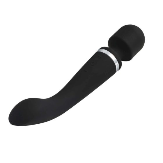 Lonely Boat - Battery-Powered 2-in-1 Massage Vibrator (Black)