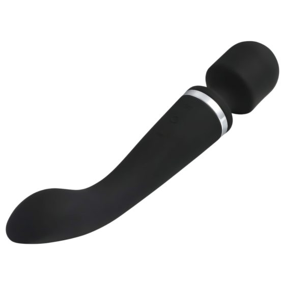 Lonely Boat - Battery-Powered 2-in-1 Massage Vibrator (Black)