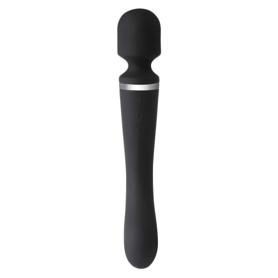 Lonely Boat - Battery-Powered 2-in-1 Massage Vibrator (Black)